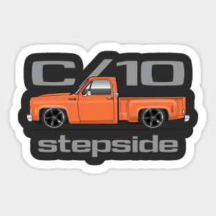 c10 Orange Sticker